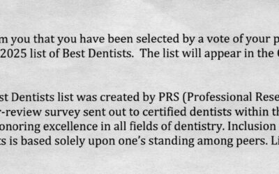 Connecticut Magazine Best Dentist Award
